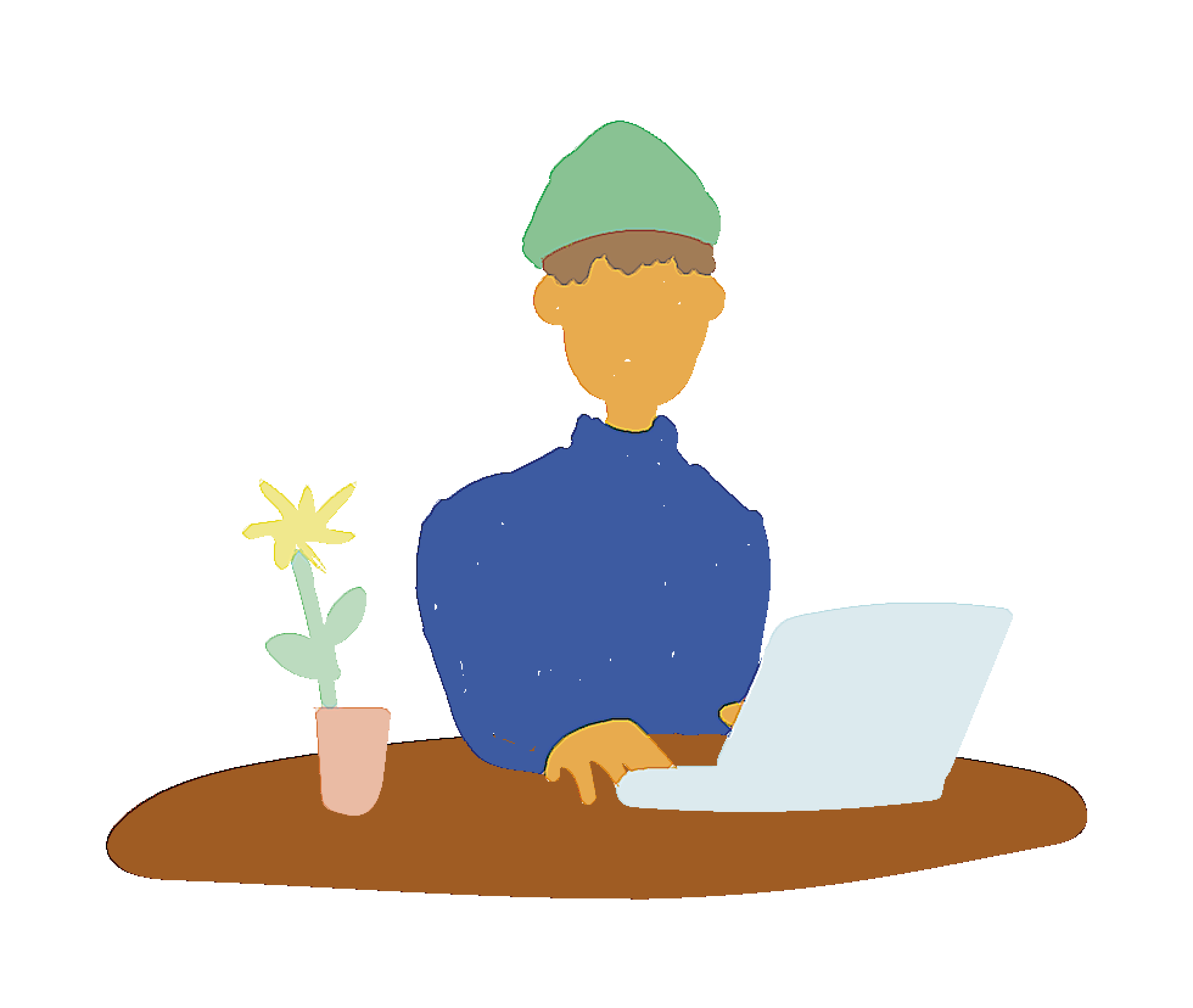 会社概要のイラスト