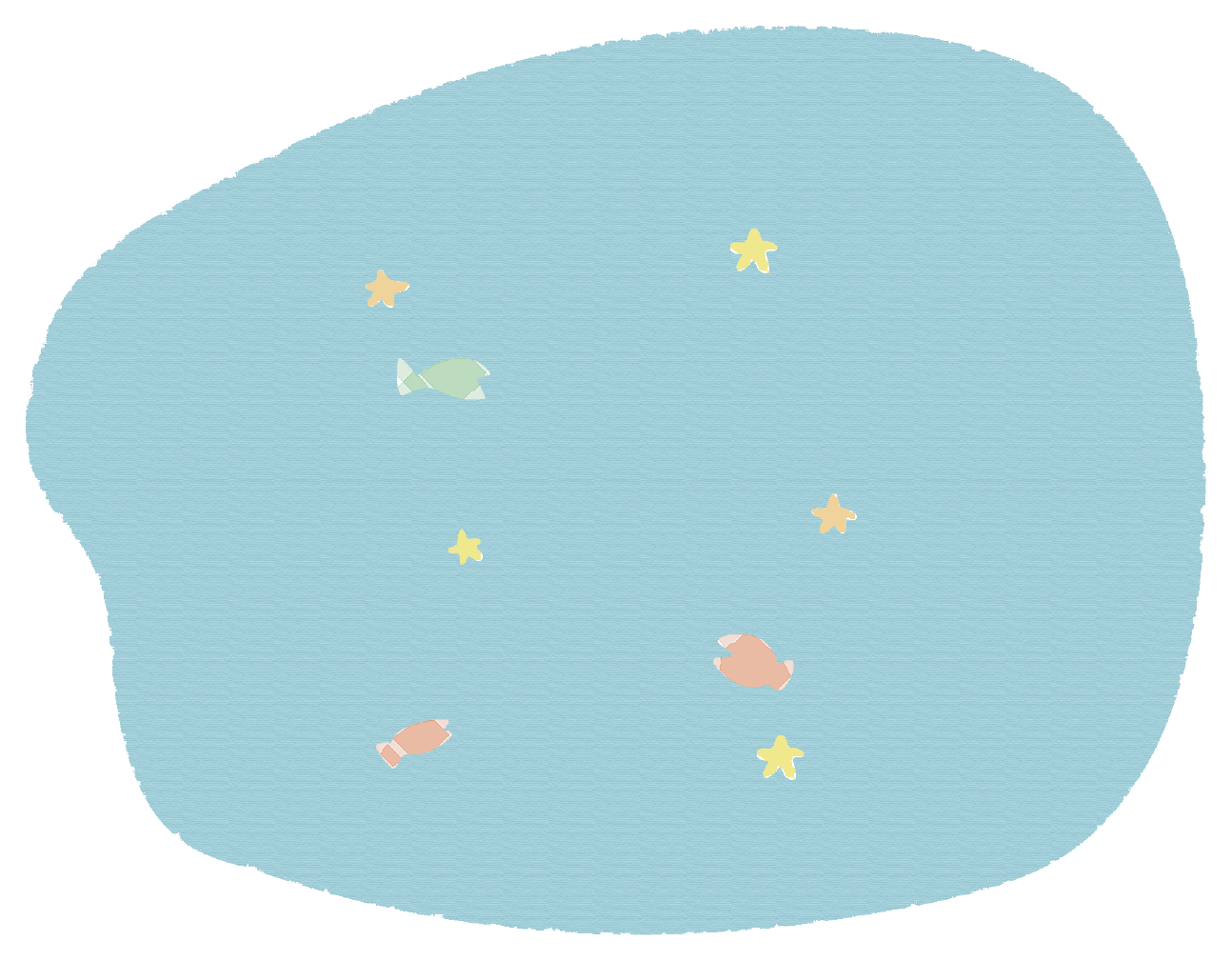 池のイラスト（タブレット版）
